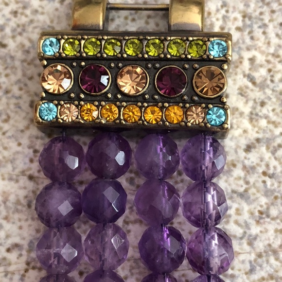 Vintage Heidi Daus watch - Swarovski Crystals, works ready to wear, EUC - Picture 7 of 10